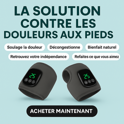 Appareil de massage des pieds 3 en 1 : PodaPied™